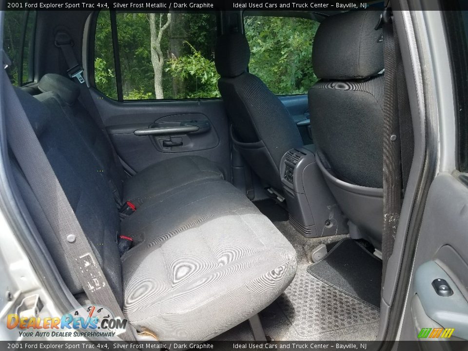 2001 Ford Explorer Sport Trac 4x4 Silver Frost Metallic / Dark Graphite Photo #12