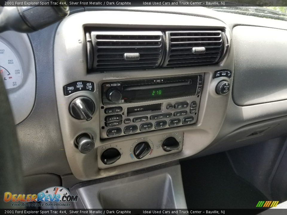 2001 Ford Explorer Sport Trac 4x4 Silver Frost Metallic / Dark Graphite Photo #14