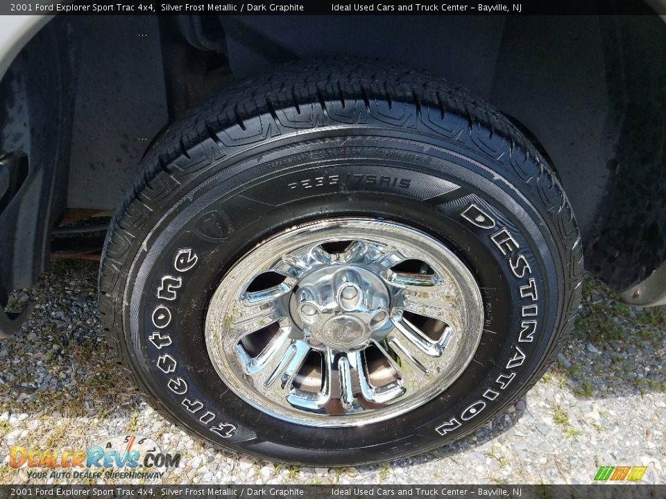 2001 Ford Explorer Sport Trac 4x4 Silver Frost Metallic / Dark Graphite Photo #20