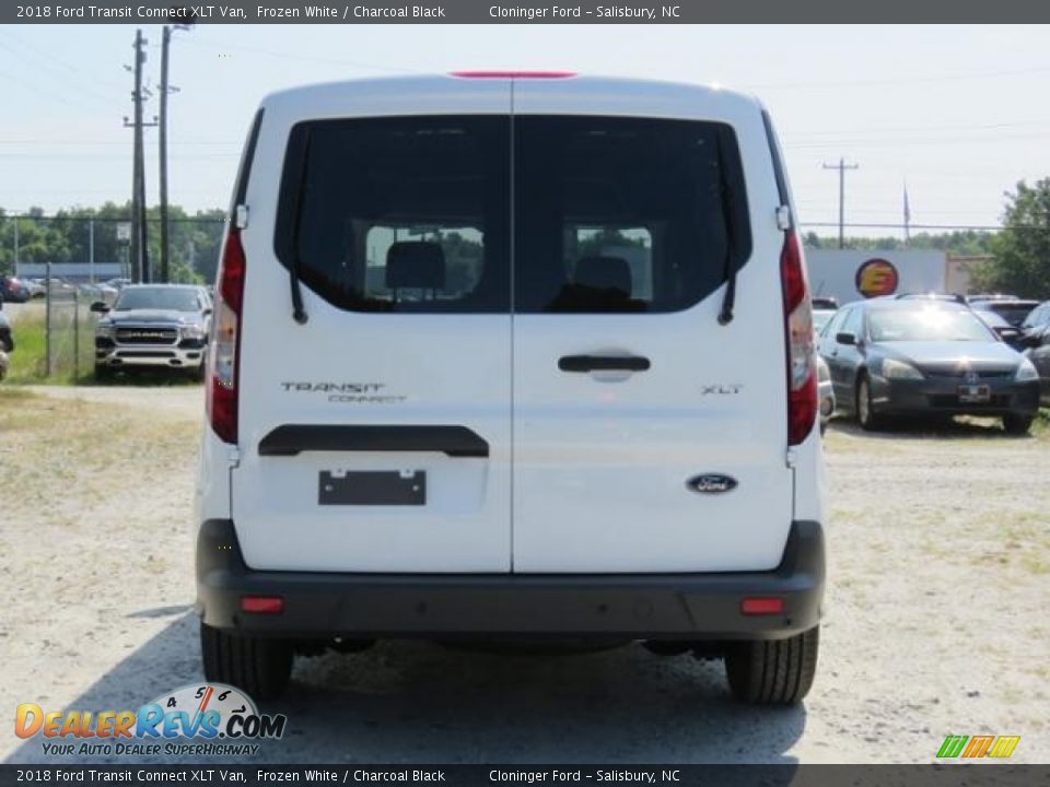 2018 Ford Transit Connect XLT Van Frozen White / Charcoal Black Photo #19