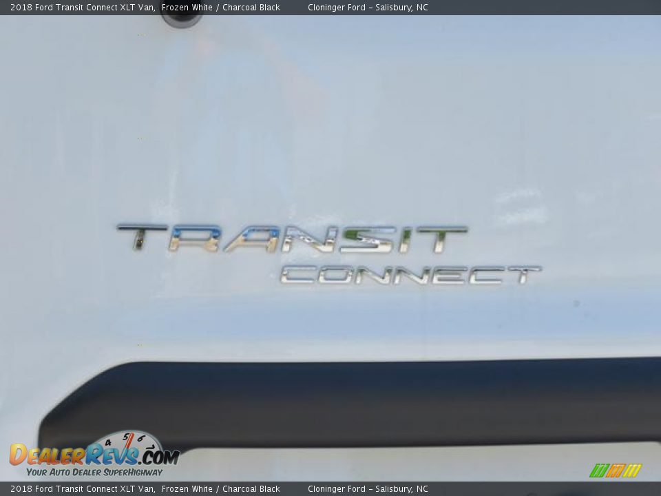 2018 Ford Transit Connect XLT Van Frozen White / Charcoal Black Photo #21