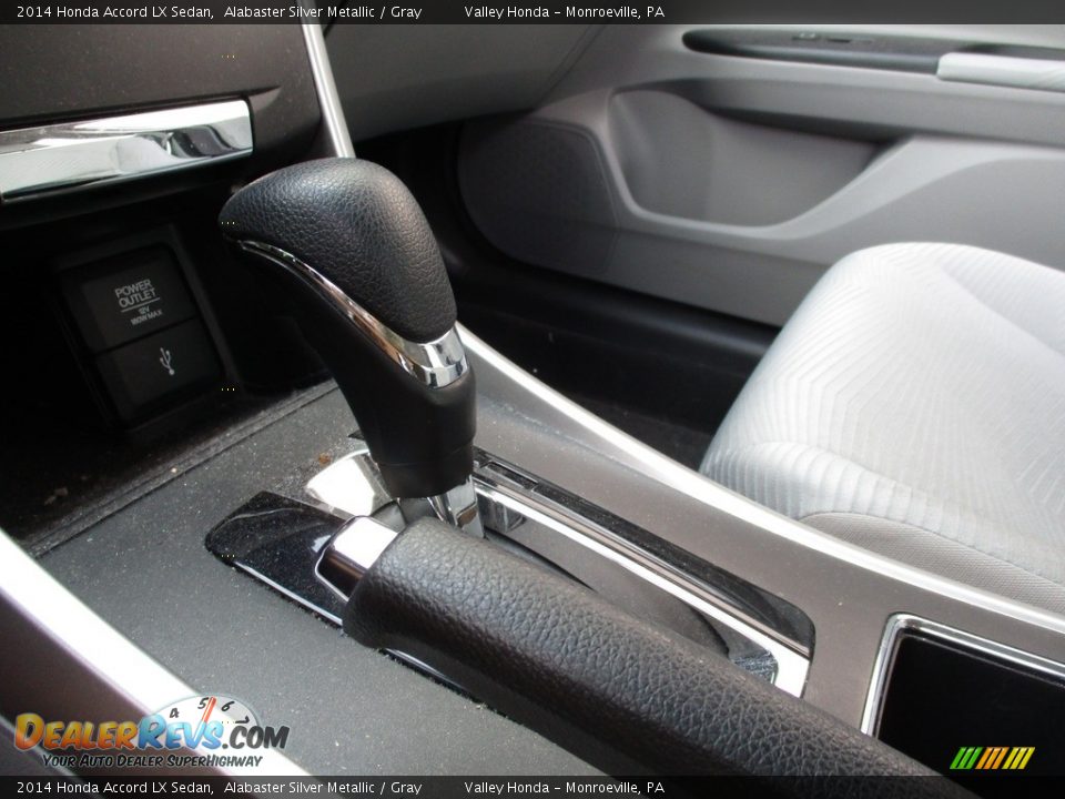 2014 Honda Accord LX Sedan Alabaster Silver Metallic / Gray Photo #13