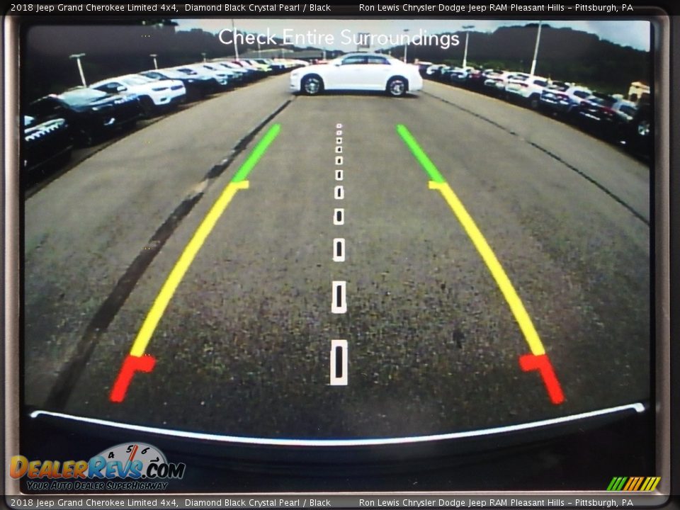 2018 Jeep Grand Cherokee Limited 4x4 Diamond Black Crystal Pearl / Black Photo #18