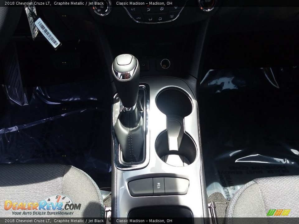 2018 Chevrolet Cruze LT Graphite Metallic / Jet Black Photo #8