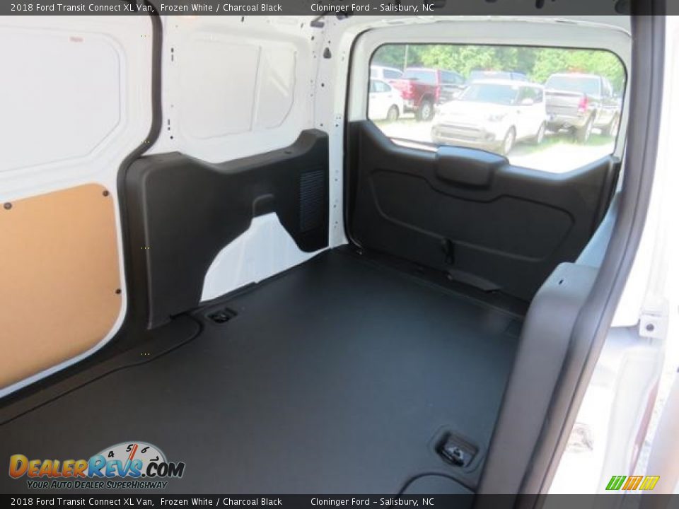 2018 Ford Transit Connect XL Van Frozen White / Charcoal Black Photo #6