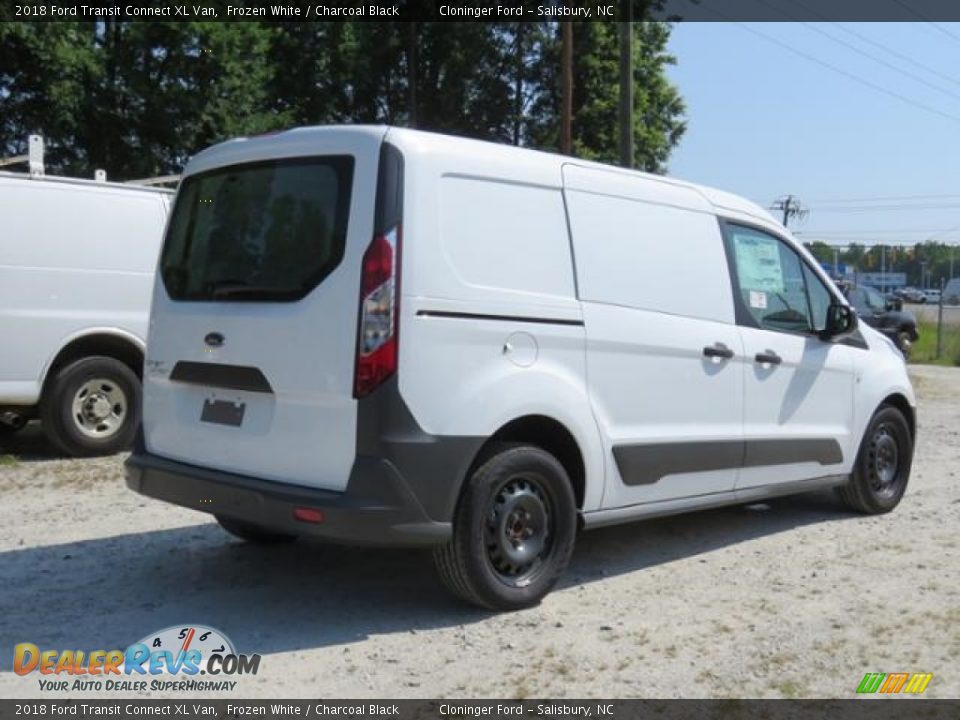 2018 Ford Transit Connect XL Van Frozen White / Charcoal Black Photo #19