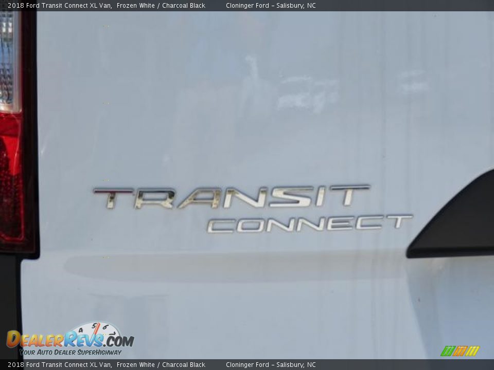 2018 Ford Transit Connect XL Van Frozen White / Charcoal Black Photo #22