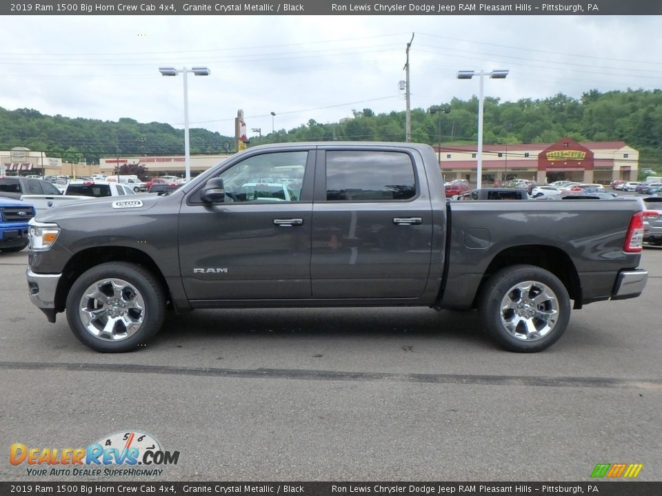 Granite Crystal Metallic 2019 Ram 1500 Big Horn Crew Cab 4x4 Photo #2