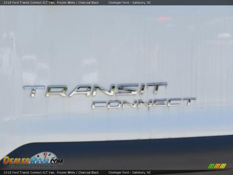 2018 Ford Transit Connect XLT Van Frozen White / Charcoal Black Photo #23