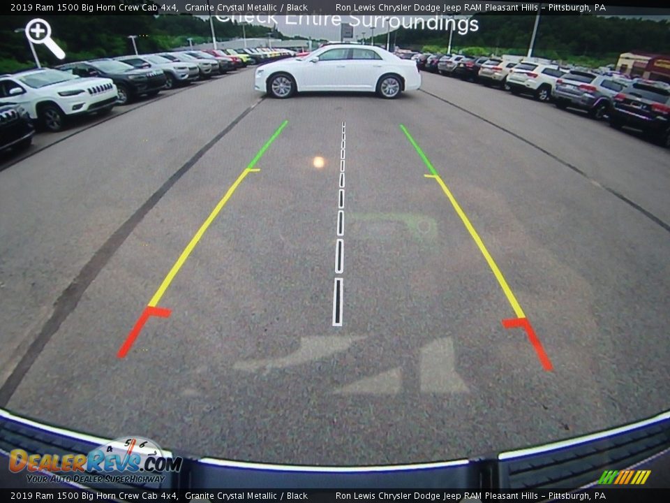 2019 Ram 1500 Big Horn Crew Cab 4x4 Granite Crystal Metallic / Black Photo #17