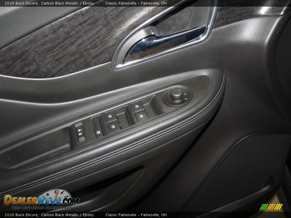 2016 Buick Encore Carbon Black Metallic / Ebony Photo #10