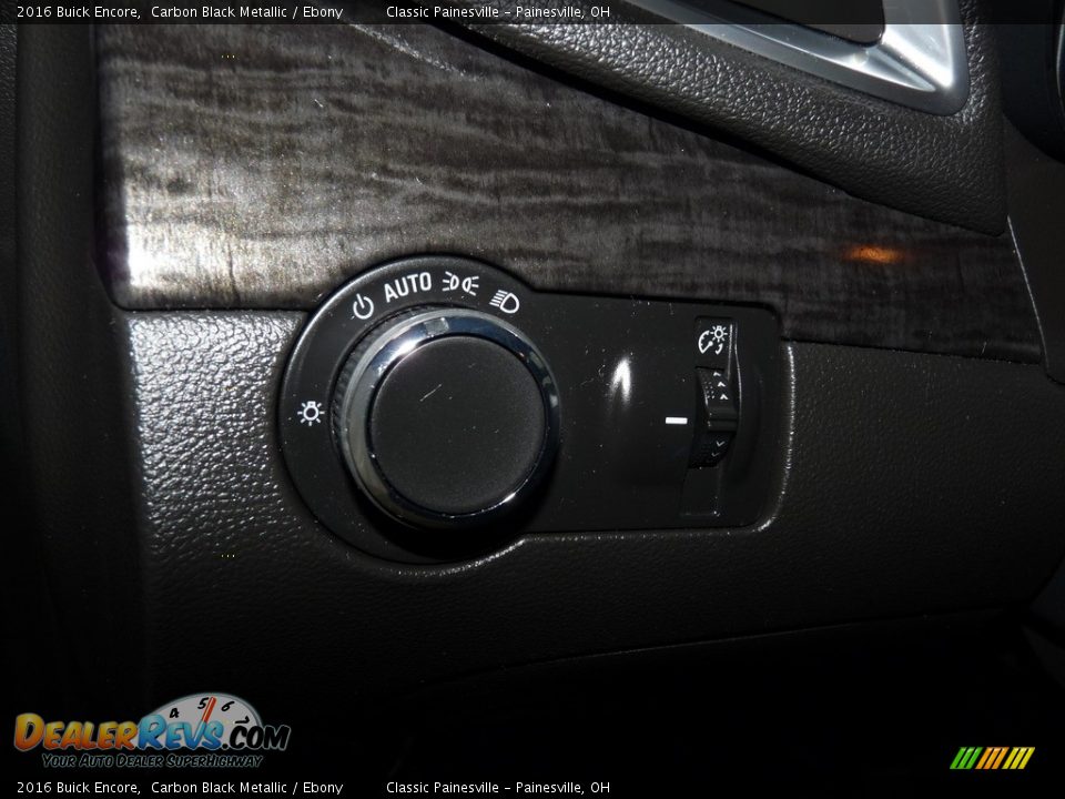 2016 Buick Encore Carbon Black Metallic / Ebony Photo #11
