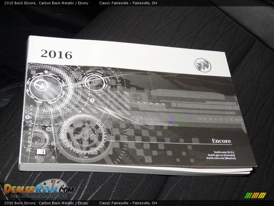 2016 Buick Encore Carbon Black Metallic / Ebony Photo #16