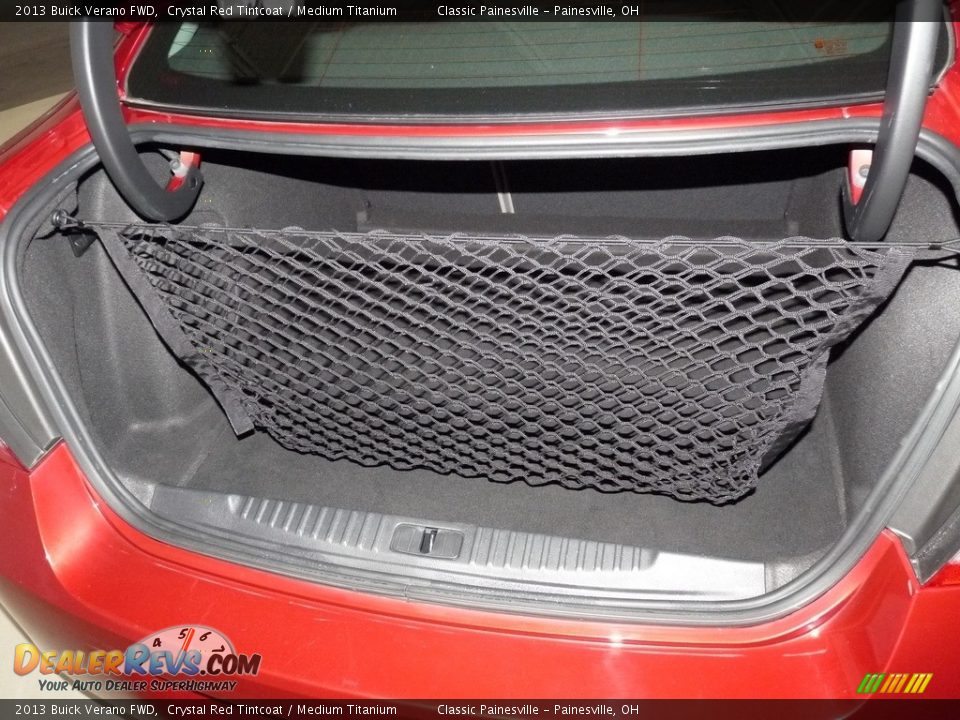 2013 Buick Verano FWD Crystal Red Tintcoat / Medium Titanium Photo #9
