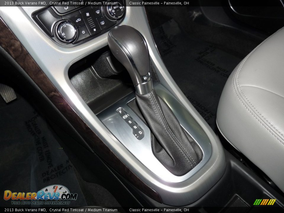 2013 Buick Verano FWD Crystal Red Tintcoat / Medium Titanium Photo #14