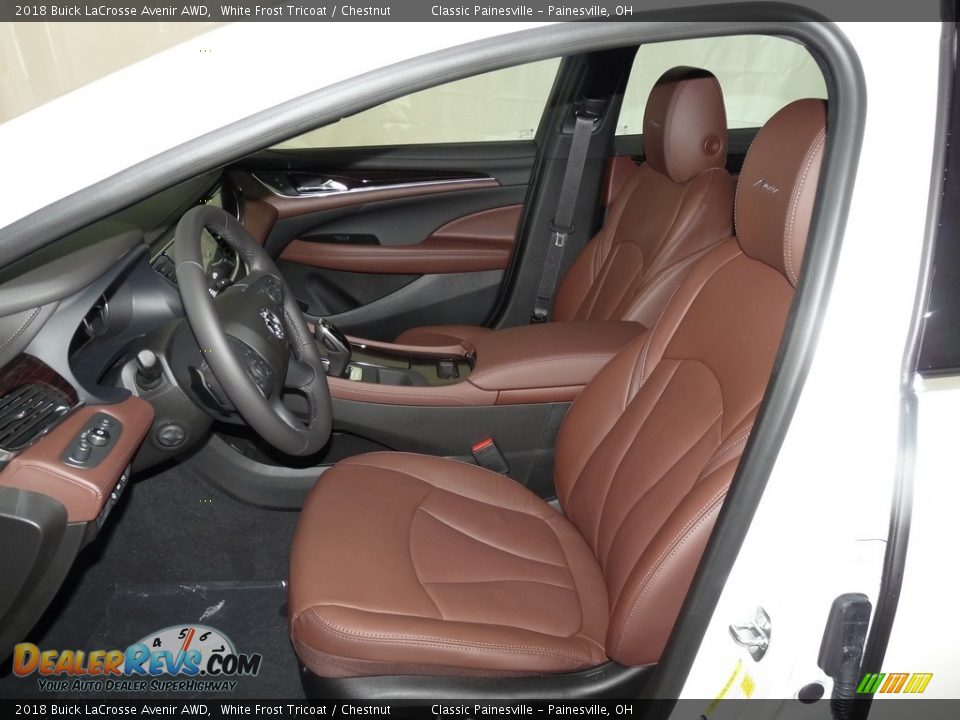 Chestnut Interior - 2018 Buick LaCrosse Avenir AWD Photo #7