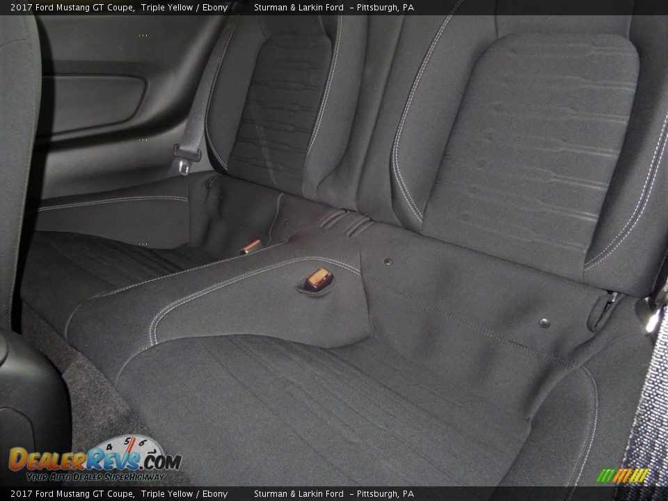 2017 Ford Mustang GT Coupe Triple Yellow / Ebony Photo #7