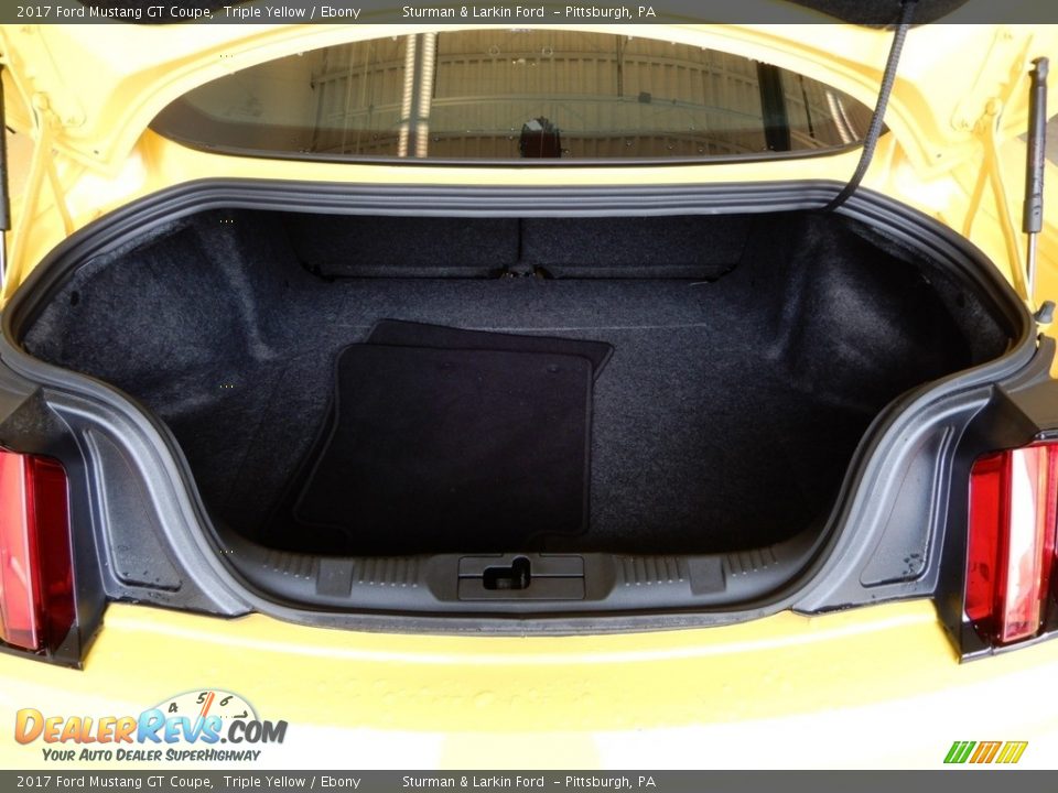 2017 Ford Mustang GT Coupe Triple Yellow / Ebony Photo #11