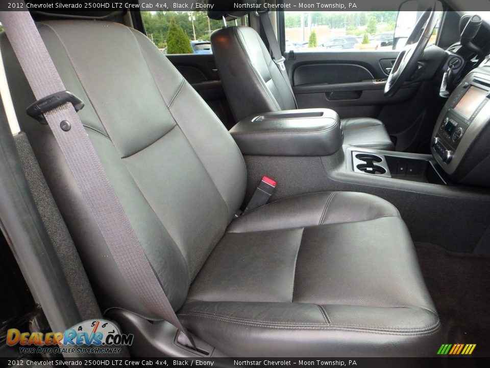 2012 Chevrolet Silverado 2500HD LTZ Crew Cab 4x4 Black / Ebony Photo #14