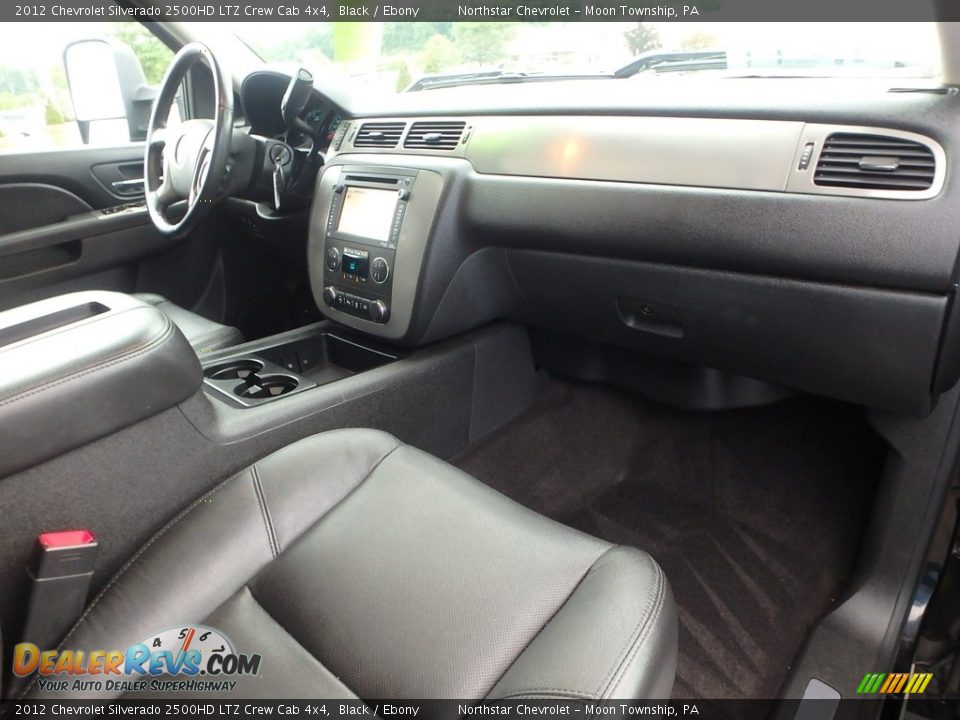 2012 Chevrolet Silverado 2500HD LTZ Crew Cab 4x4 Black / Ebony Photo #15
