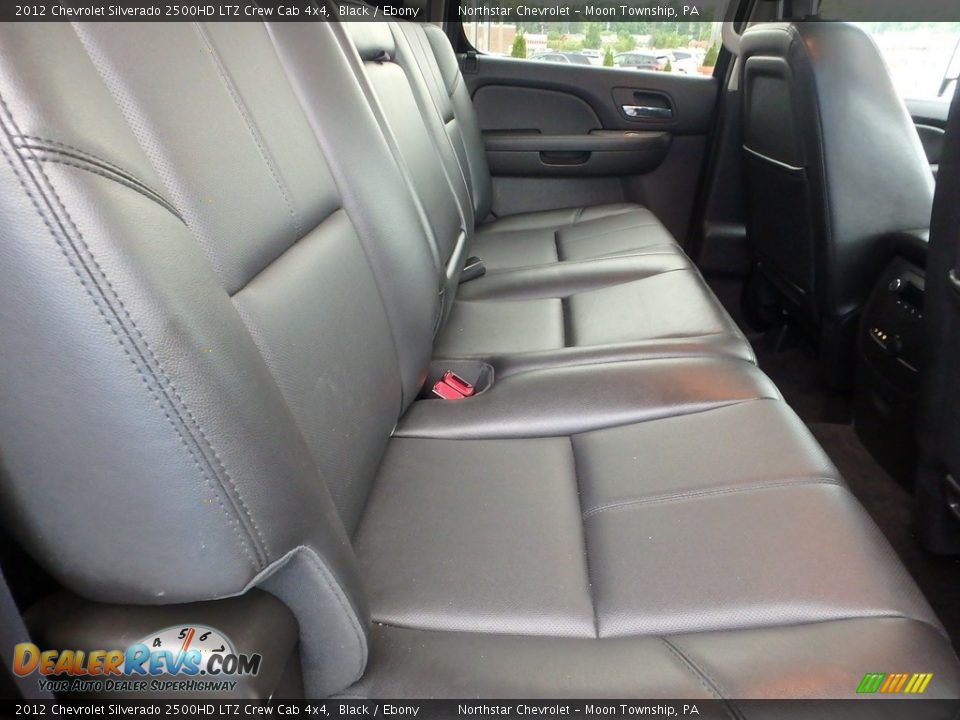 2012 Chevrolet Silverado 2500HD LTZ Crew Cab 4x4 Black / Ebony Photo #18