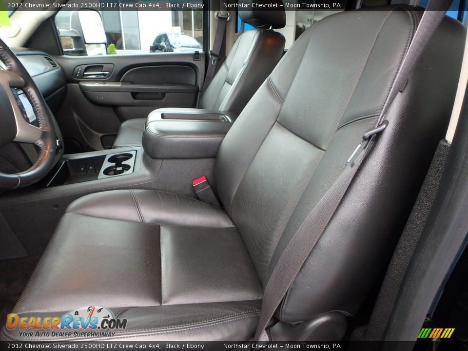 2012 Chevrolet Silverado 2500HD LTZ Crew Cab 4x4 Black / Ebony Photo #19