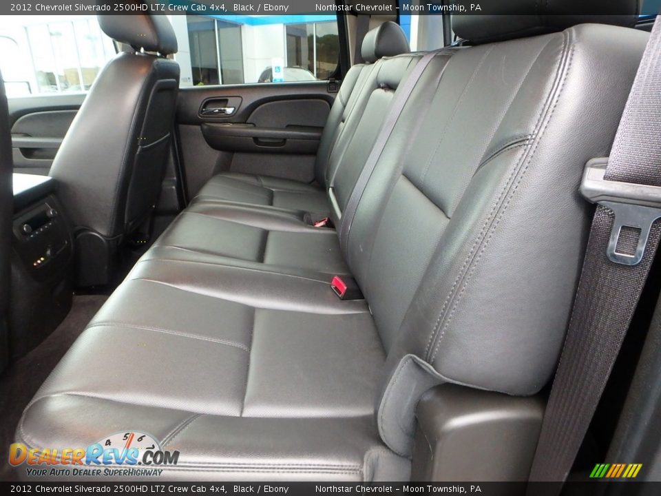 2012 Chevrolet Silverado 2500HD LTZ Crew Cab 4x4 Black / Ebony Photo #20