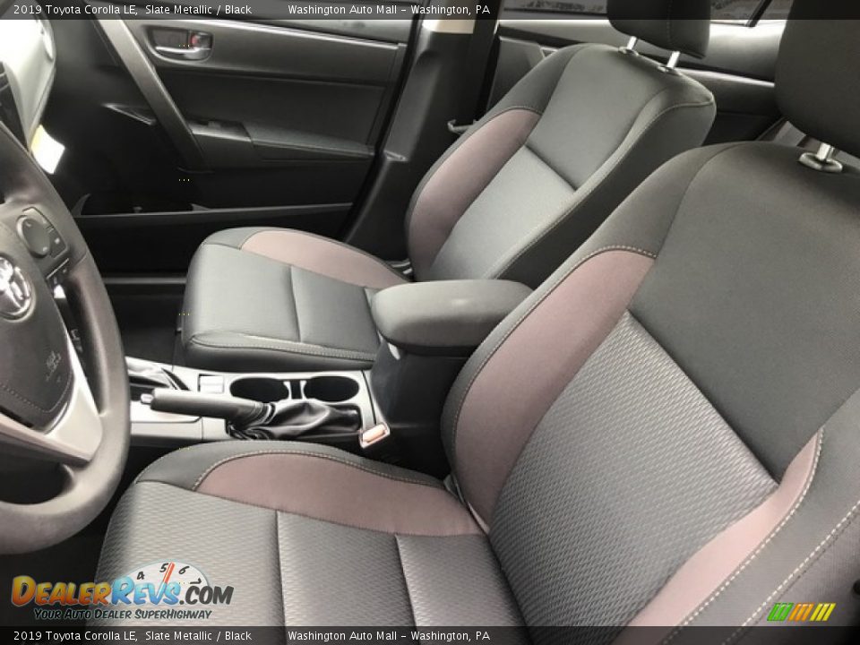 2019 Toyota Corolla LE Slate Metallic / Black Photo #9