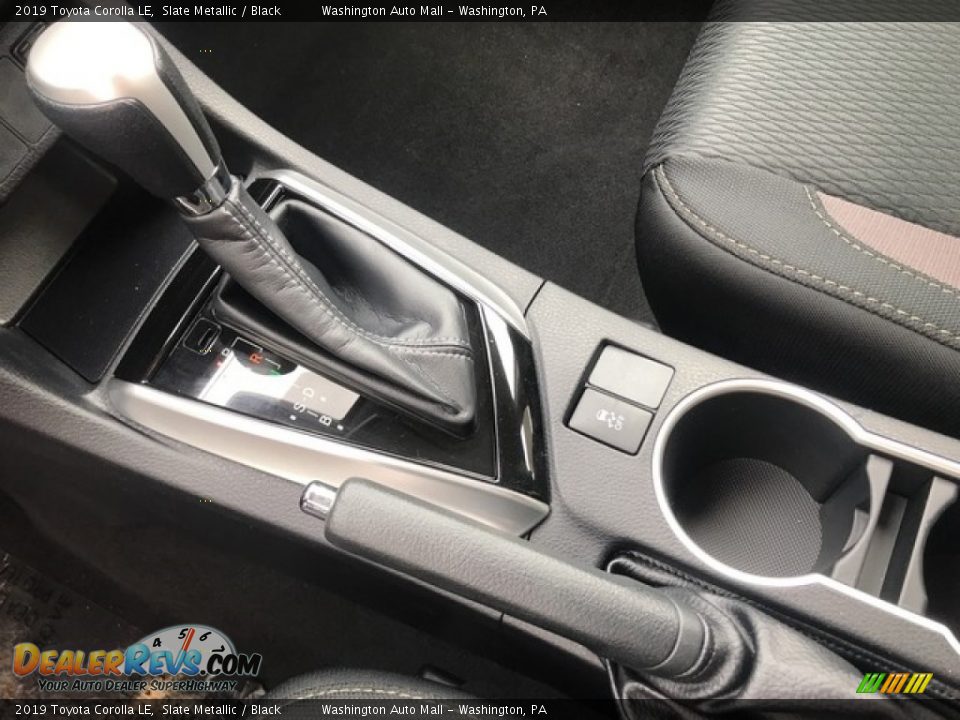 2019 Toyota Corolla LE Slate Metallic / Black Photo #13