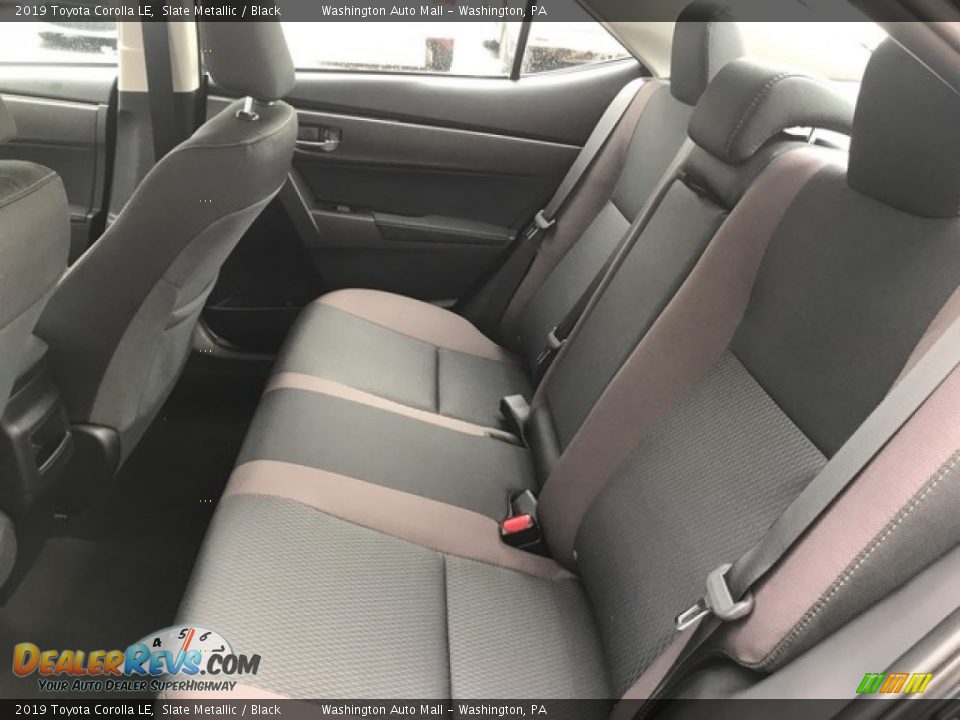 2019 Toyota Corolla LE Slate Metallic / Black Photo #17