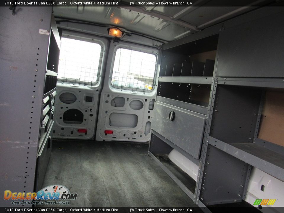 2013 Ford E Series Van E250 Cargo Oxford White / Medium Flint Photo #18