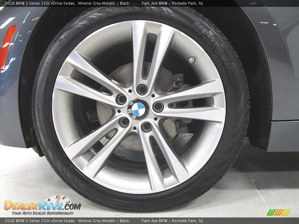 2018 BMW 3 Series 330i xDrive Sedan Mineral Grey Metallic / Black Photo #31
