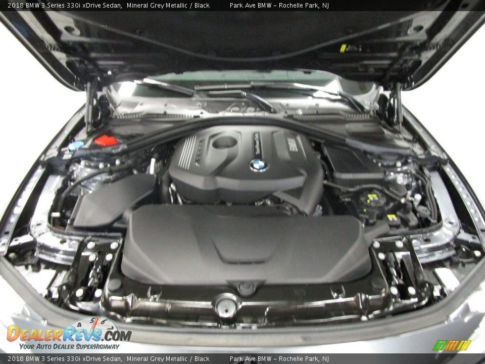 2018 BMW 3 Series 330i xDrive Sedan Mineral Grey Metallic / Black Photo #32