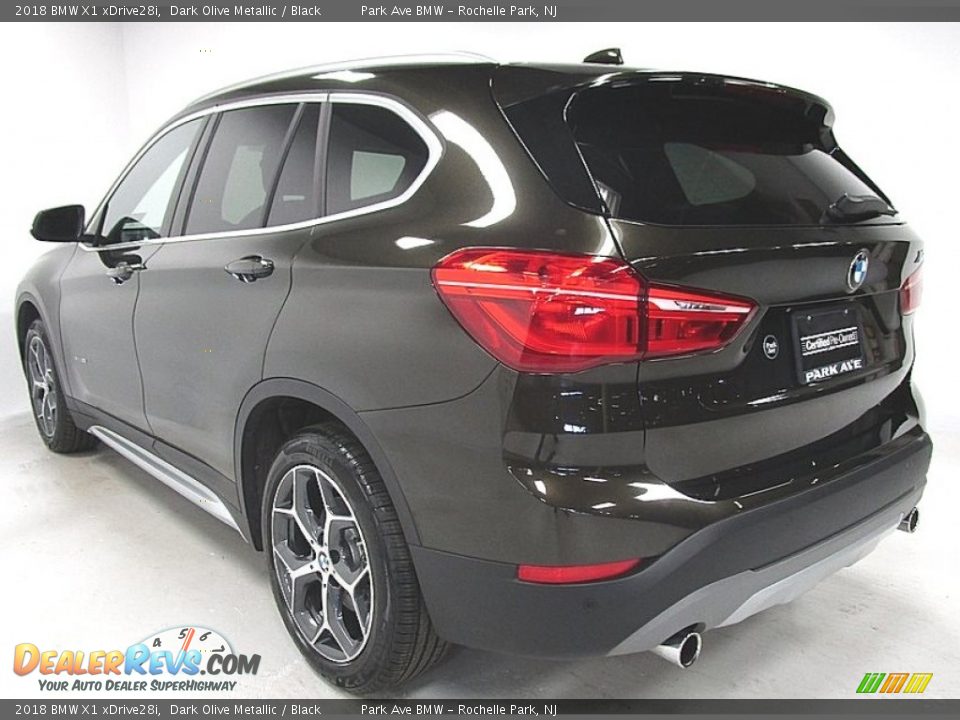 2018 BMW X1 xDrive28i Dark Olive Metallic / Black Photo #3