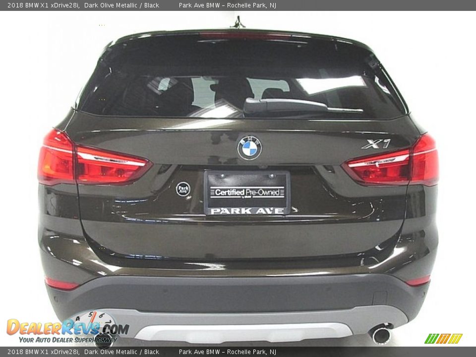 2018 BMW X1 xDrive28i Dark Olive Metallic / Black Photo #4