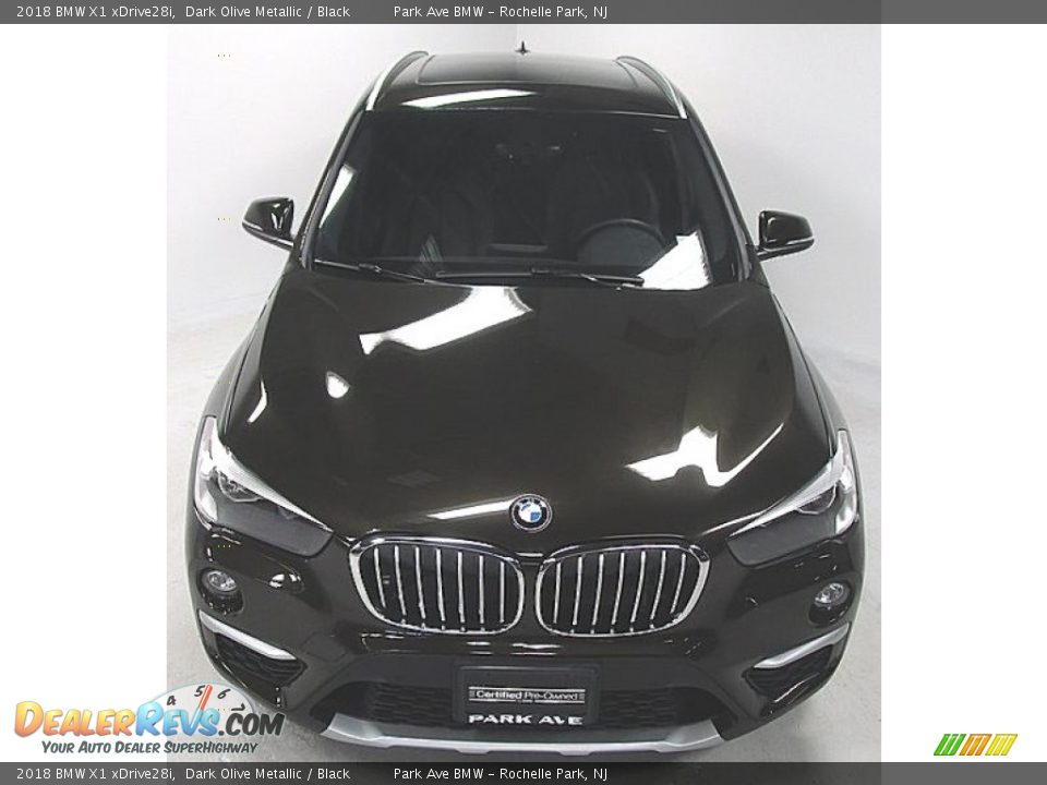 2018 BMW X1 xDrive28i Dark Olive Metallic / Black Photo #8