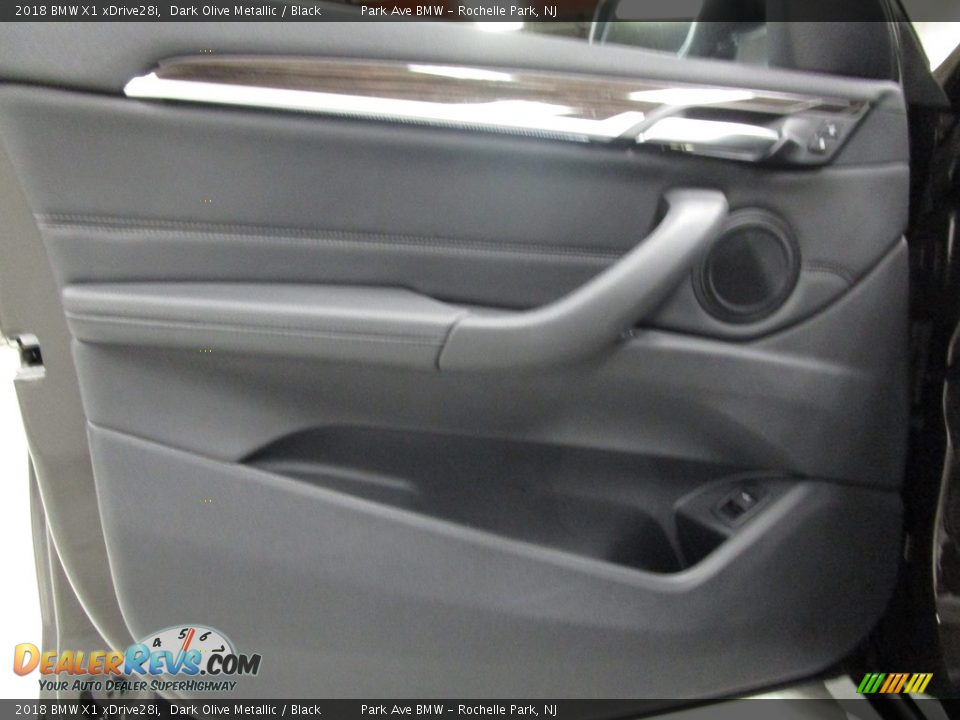 2018 BMW X1 xDrive28i Dark Olive Metallic / Black Photo #10