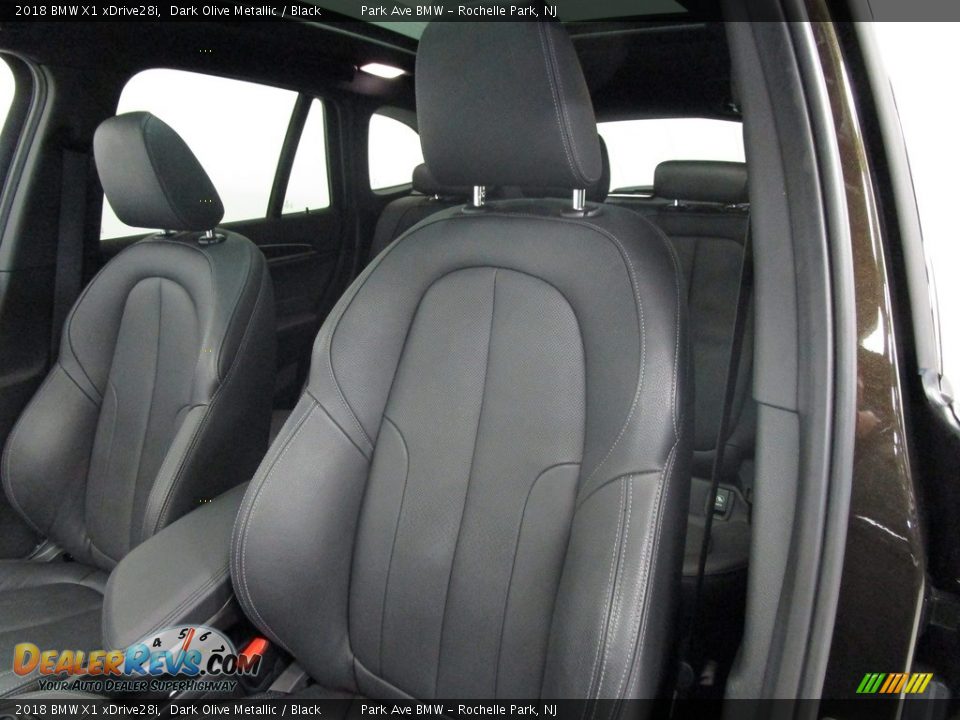 2018 BMW X1 xDrive28i Dark Olive Metallic / Black Photo #11