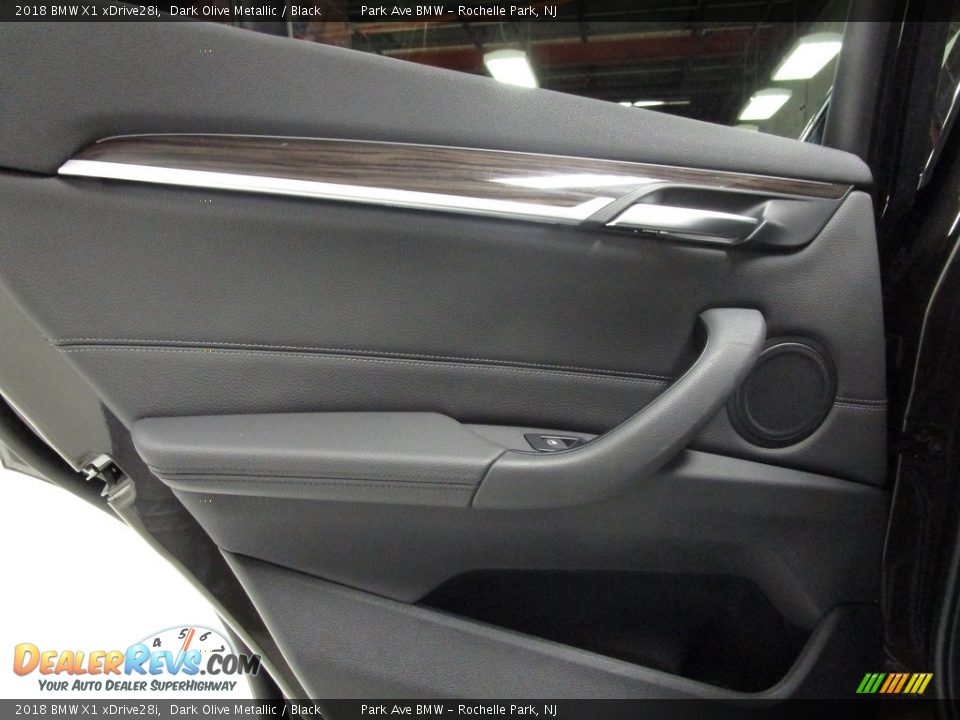 2018 BMW X1 xDrive28i Dark Olive Metallic / Black Photo #13