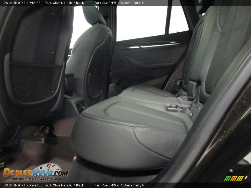 2018 BMW X1 xDrive28i Dark Olive Metallic / Black Photo #15