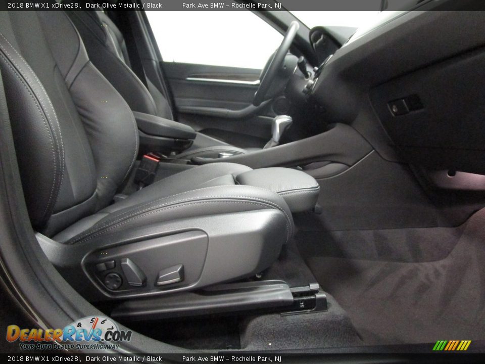 2018 BMW X1 xDrive28i Dark Olive Metallic / Black Photo #18