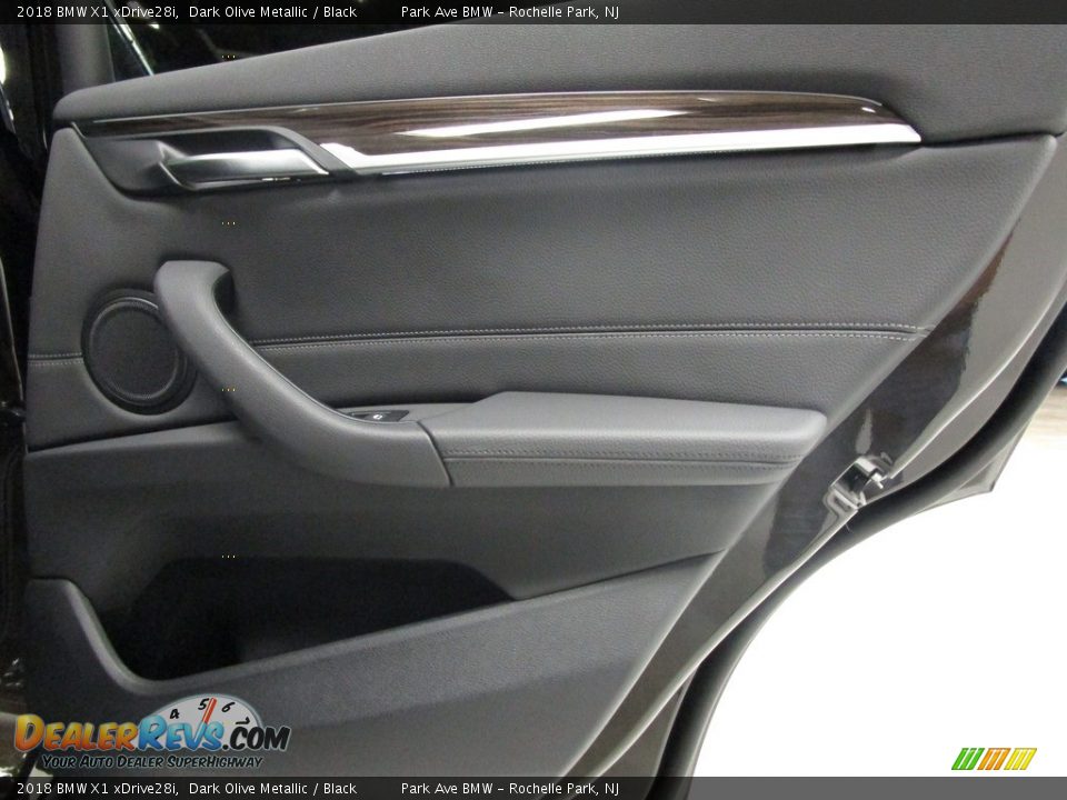 2018 BMW X1 xDrive28i Dark Olive Metallic / Black Photo #19
