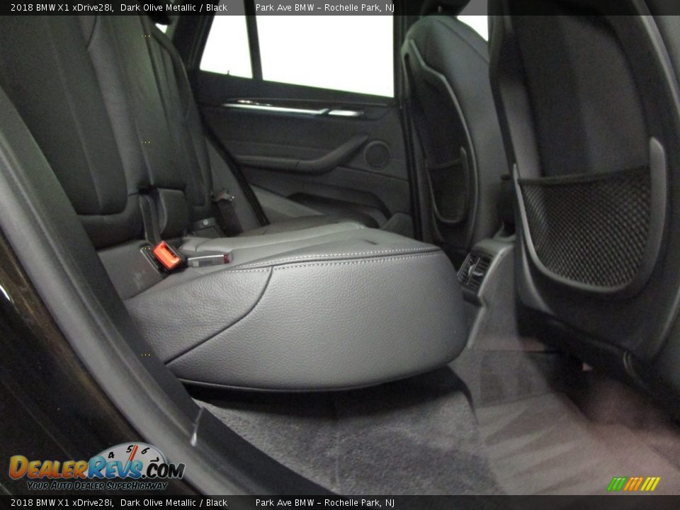 2018 BMW X1 xDrive28i Dark Olive Metallic / Black Photo #21