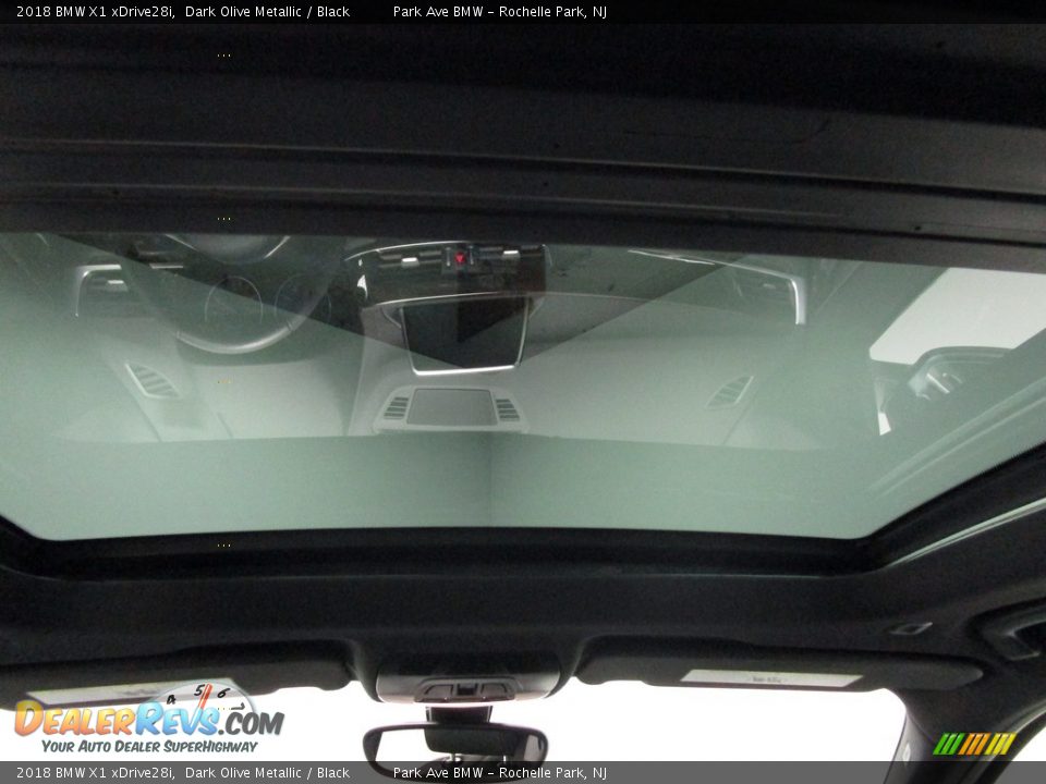 2018 BMW X1 xDrive28i Dark Olive Metallic / Black Photo #24