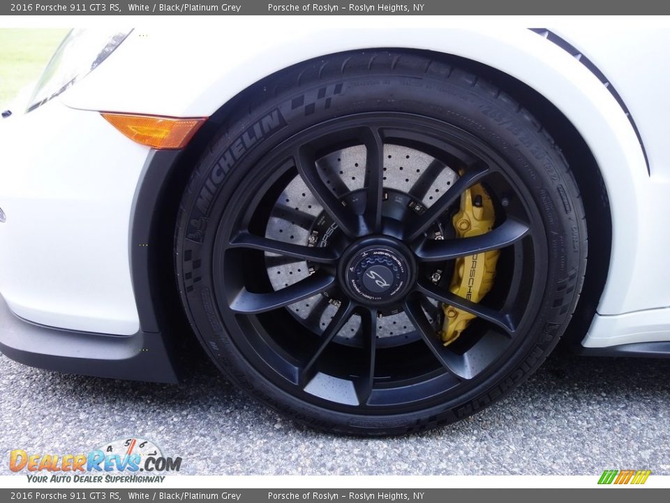 2016 Porsche 911 GT3 RS White / Black/Platinum Grey Photo #9