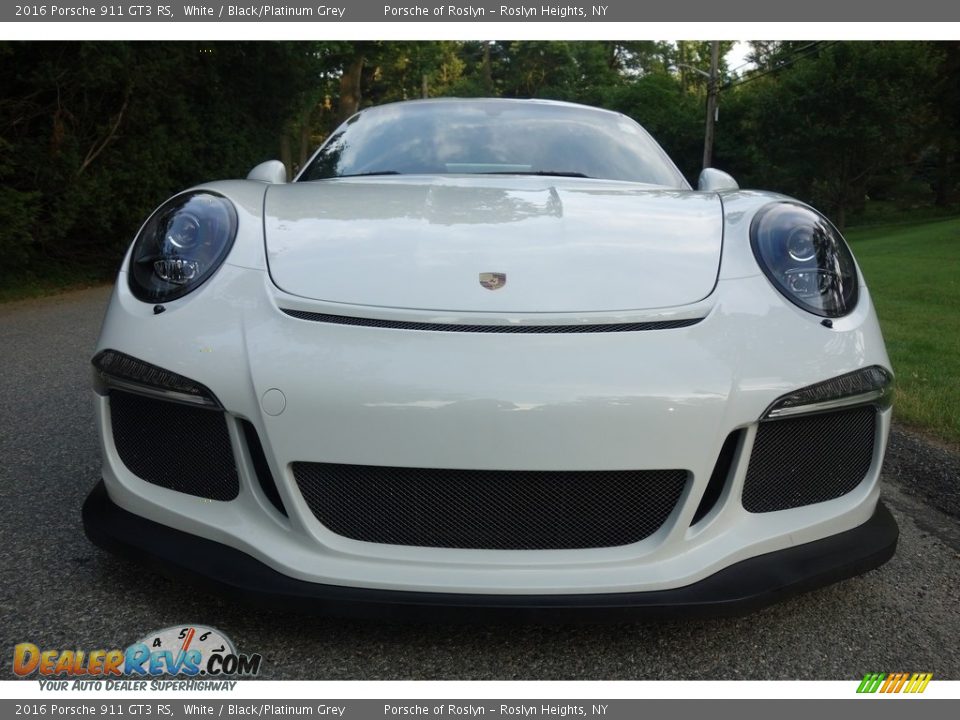 2016 Porsche 911 GT3 RS White / Black/Platinum Grey Photo #11