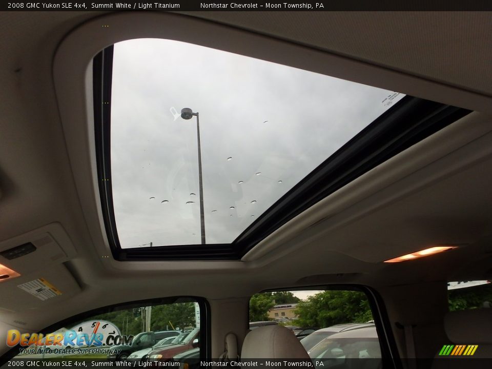 2008 GMC Yukon SLE 4x4 Summit White / Light Titanium Photo #12