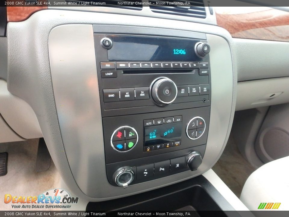 2008 GMC Yukon SLE 4x4 Summit White / Light Titanium Photo #13