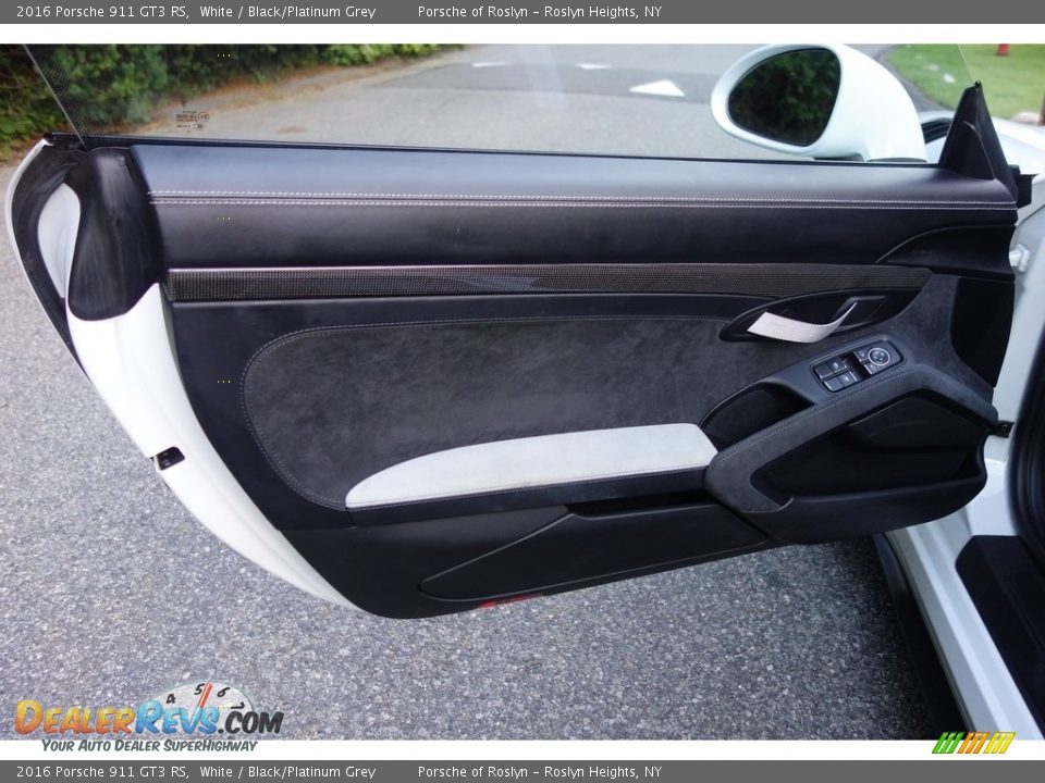 2016 Porsche 911 GT3 RS White / Black/Platinum Grey Photo #13