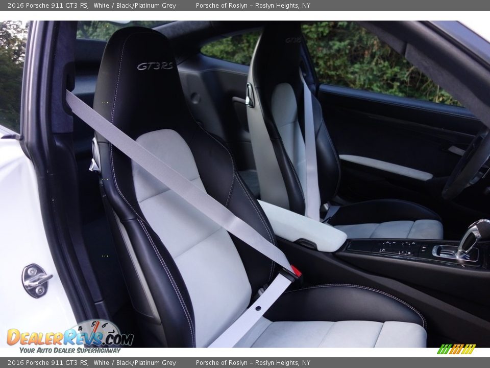 2016 Porsche 911 GT3 RS White / Black/Platinum Grey Photo #16